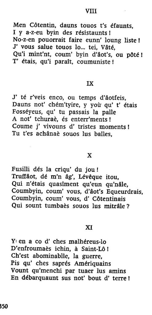 L'Epopée cotentine d'Aundré-J. Desnouettes est bilingue normaund-fraunceis